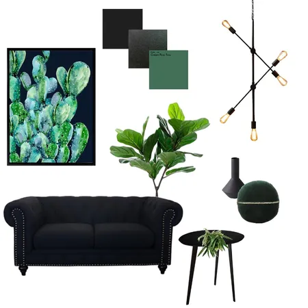 blackkkkkk Interior Design Mood Board by maria89 on Style Sourcebook
