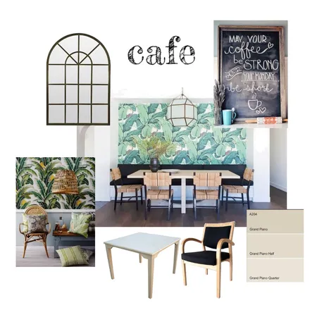 LV VILLAGE CAFE Interior Design Mood Board by Jo Daly Interiors on Style Sourcebook