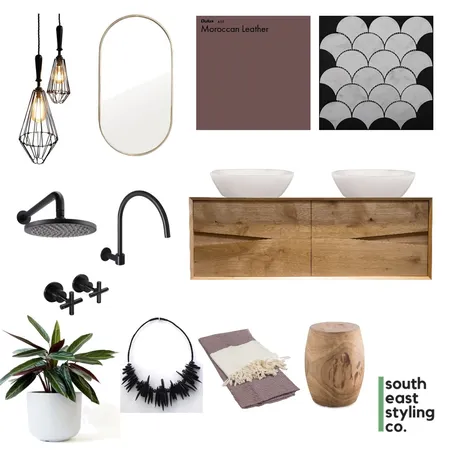 Bathroom Styling 1 Interior Design Mood Board by South East Styling Co.  on Style Sourcebook