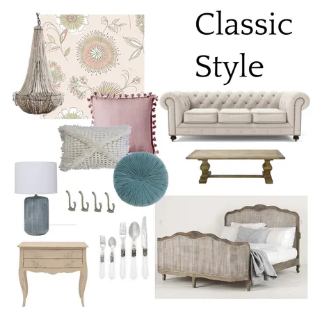 Classic Style Interior Design Mood Board by Interior Designstein on Style Sourcebook