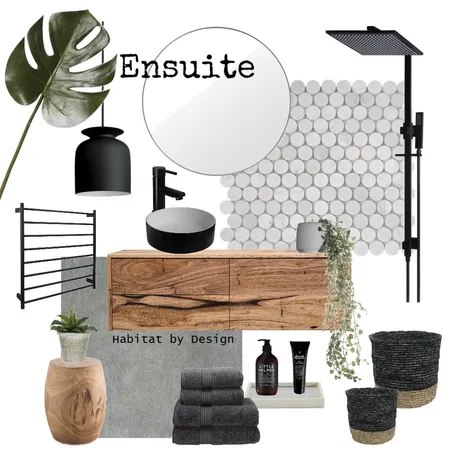Ensuite Interior Design Mood Board by Habitat_by_Design on Style Sourcebook