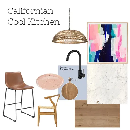 Californian Cool - Kitchen Interior Design Mood Board by space by space  on Style Sourcebook