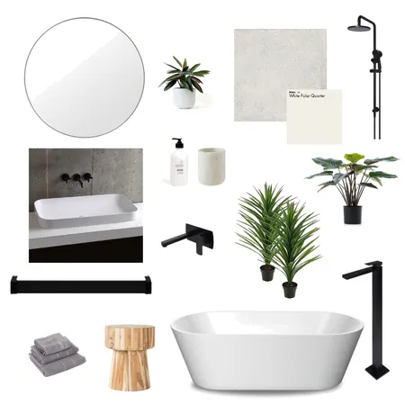 Ensuite Interior Design Mood Board by stilettosbricks on Style Sourcebook