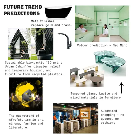 Future Trend Predictions I Interior Design Mood Board by Jem Crestani Interior and Colour Consulting on Style Sourcebook