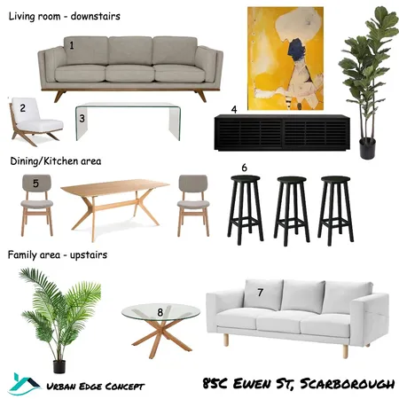 85c Ewen St, Scarborough Interior Design Mood Board by OliviaW on Style Sourcebook