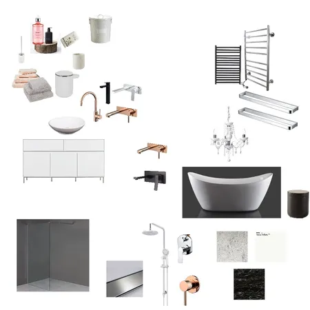 Ensuite Interior Design Mood Board by blondeeaj on Style Sourcebook