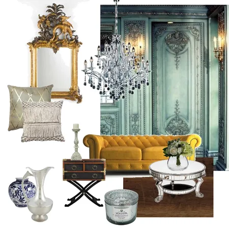 rococo Interior Design Mood Board by decomatters on Style Sourcebook