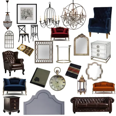 Classic Interior Design Mood Board by Yani on Style Sourcebook