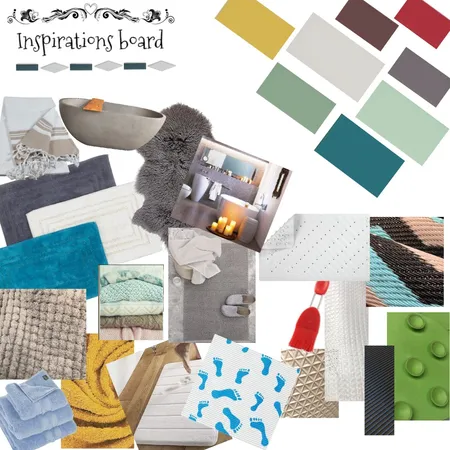 Bademåtte Interior Design Mood Board by Mariam on Style Sourcebook