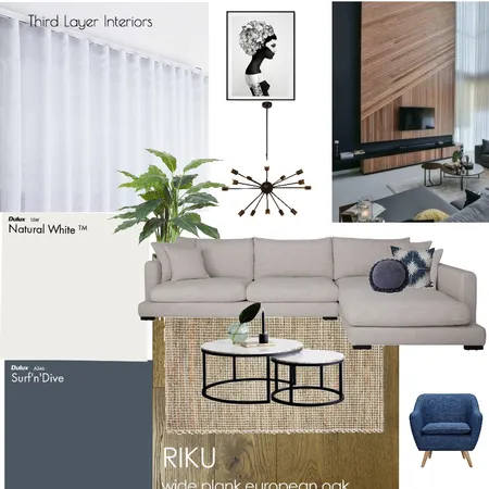 Modern  living room by Third Layer Interiors Interior Design Mood Board by Third Layer Interiors  on Style Sourcebook