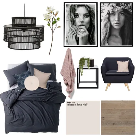 Boho Dark Interior Design Mood Board by AlexClaremont on Style Sourcebook
