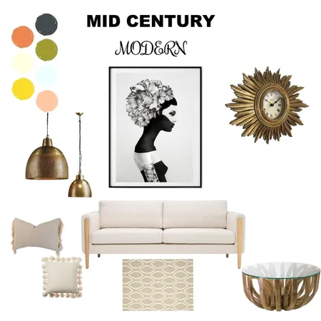 Mid Brutal Interior Design Mood Board by Natasha Mulenga on Style Sourcebook