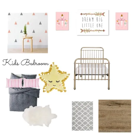 Bedroom - Aveley - Little Girls Room Interior Design Mood Board by jovanka.hawkins on Style Sourcebook