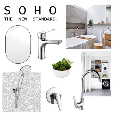 Alder Tapware - SOHO Range Interior Design Mood Board by Rita Aleman on Style Sourcebook