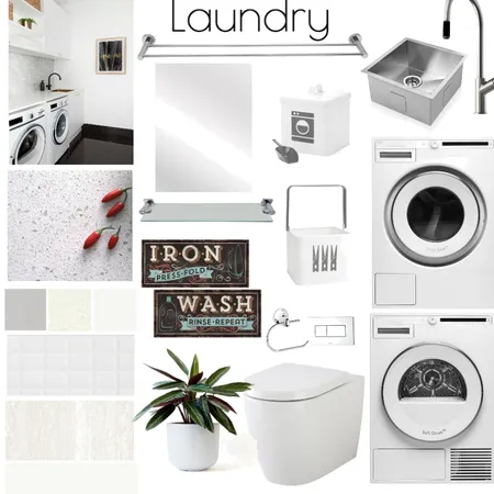 Laundry Reno 2 Interior Design Mood Board by Whitehaven Interiors on Style Sourcebook