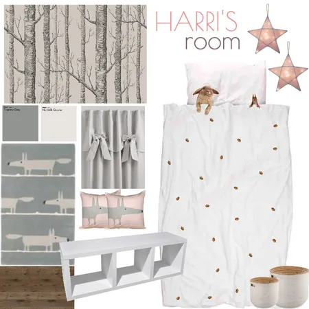 Harri's Room Interior Design Mood Board by Whitehaven Interiors on Style Sourcebook