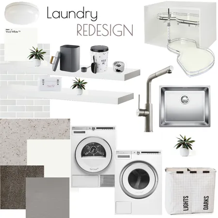 Laundry Reno 1 Interior Design Mood Board by Whitehaven Interiors on Style Sourcebook