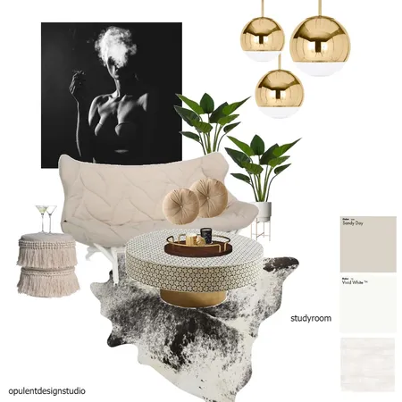 Studyroom Interior Design Mood Board by Samantha on Style Sourcebook
