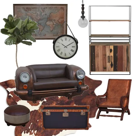 Retro / Farmhouse Interior Design Mood Board by braydee on Style Sourcebook