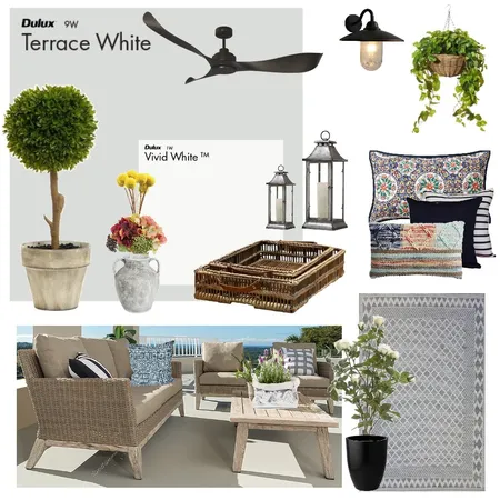Patio Lounging Area Interior Design Mood Board by PrimroseInteriors on Style Sourcebook