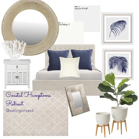 Coastal Hamptons Retreat Interior Design Mood Board by JessWell on Style Sourcebook