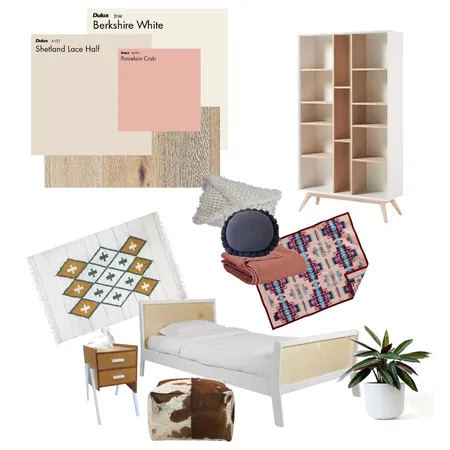 Native + Natural Kids Room Interior Design Mood Board by h.edit australia on Style Sourcebook