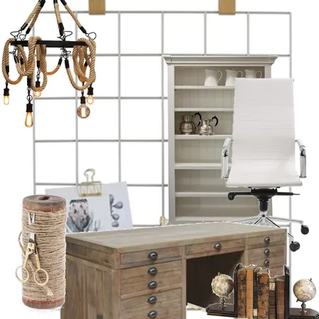 Earthy coastal study Interior Design Mood Board by AnjaSchutte94 on Style Sourcebook