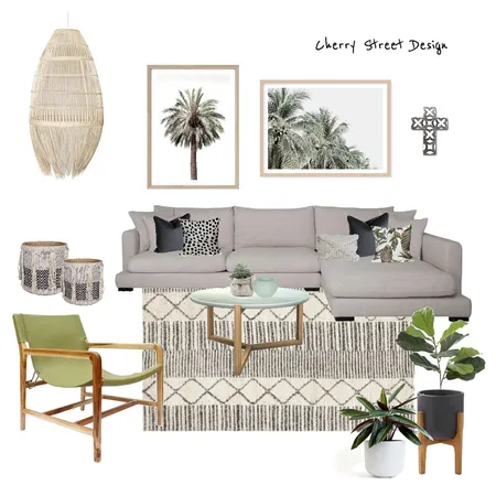 Coastal Boho Interior Design Mood Board by EKT on Style Sourcebook