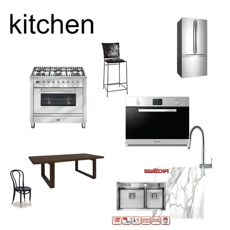 kitchen Interior Design Mood Board by XIAOCHUNWANG on Style Sourcebook