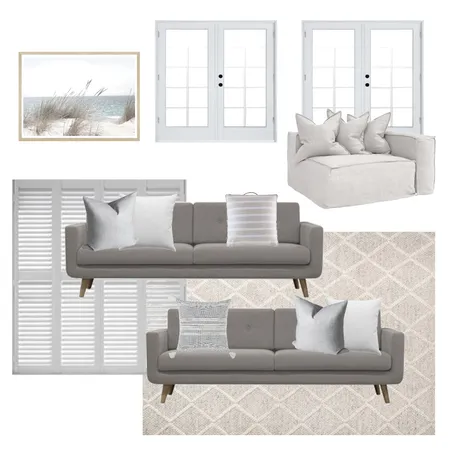 Coastal Luxe Living Interior Design Mood Board by JessWell on Style Sourcebook