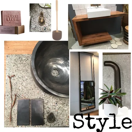 Powder Room Interior Design Mood Board by Alig on Style Sourcebook