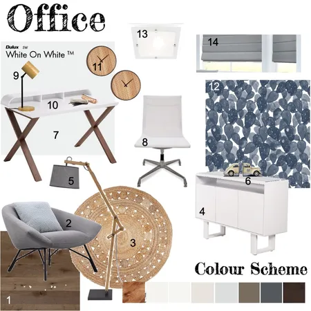 Study Interior Design Mood Board by ilanavdm on Style Sourcebook