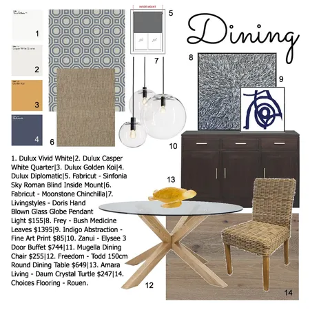 Module 9 Interior Design Mood Board by Sabatino on Style Sourcebook