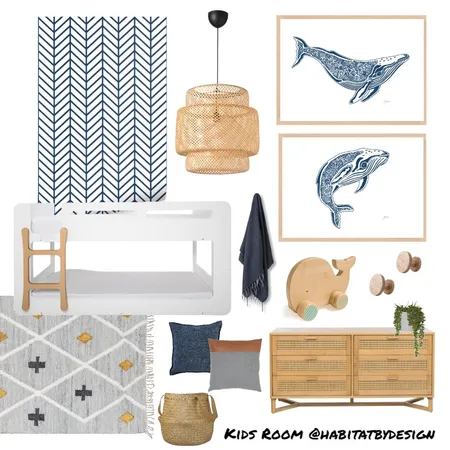 Kids Room Interior Design Mood Board by Habitat_by_Design on Style Sourcebook