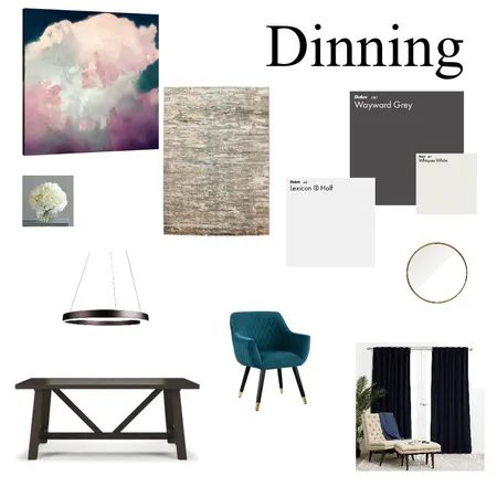 dinning Interior Design Mood Board by KylieFrench on Style Sourcebook