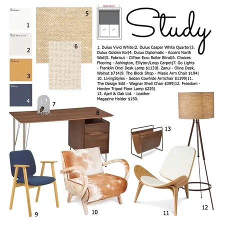Module 9 Interior Design Mood Board by Sabatino on Style Sourcebook