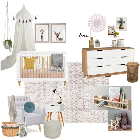 Baby M - Nursery Inspo: Neutral Interior Design Mood Board by BrookeKL89 on Style Sourcebook