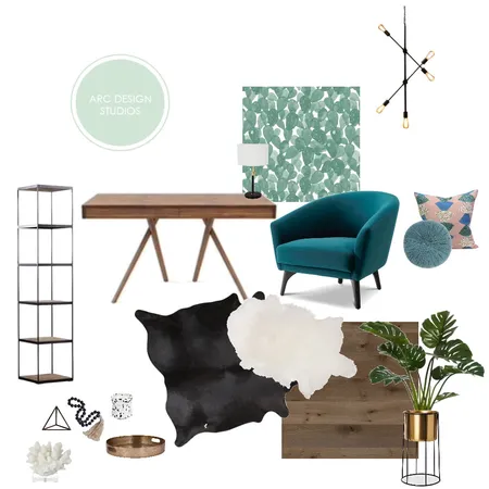 Study Spaces | Interior Design Mood Board by Arc Designs on Style Sourcebook