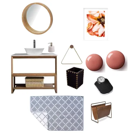 Powder room mood board Interior Design Mood Board by Kyen Interiors  on Style Sourcebook