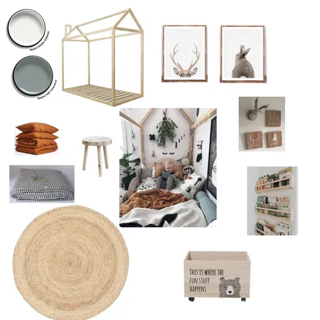 Heath's bedroom Interior Design Mood Board by Jennysaggers on Style Sourcebook