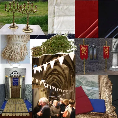 Medieval Interior Design Mood Board by cootiesami on Style Sourcebook