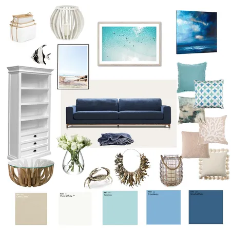 Seaside 2 Interior Design Mood Board by Fee on Style Sourcebook