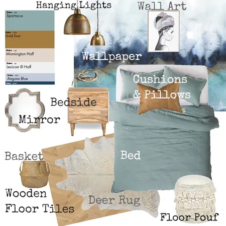 Visual Design Task 1 Interior Design Mood Board by Wharz02 on Style Sourcebook