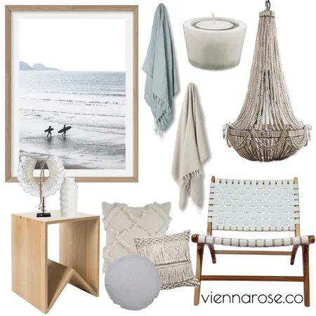Coastal Blues Interior Design Mood Board by Vienna Rose Interiors on Style Sourcebook