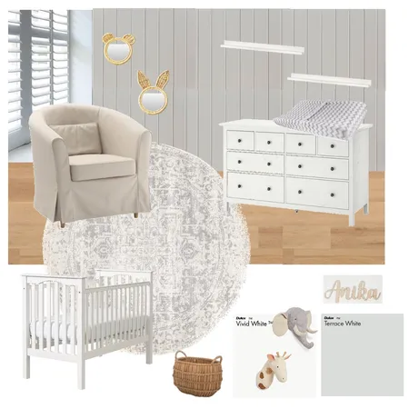 Boho Nursery Interior Design Mood Board by Merce Walsh Interiors on Style Sourcebook