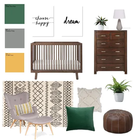 Jade- Nursery 3 Interior Design Mood Board by Sanderson Interiors on Style Sourcebook
