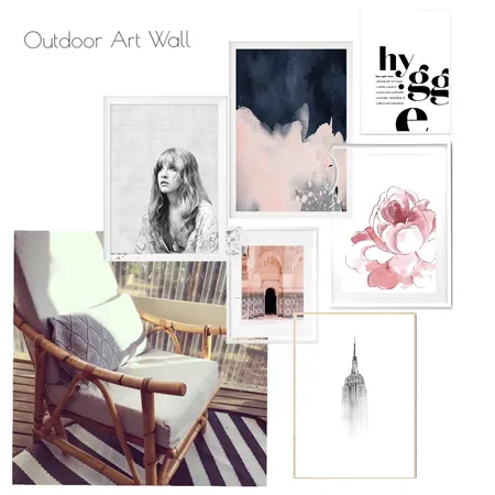 Outdoor art wall Interior Design Mood Board by Rhiannon Lee, Oleander & Finch Interiors on Style Sourcebook