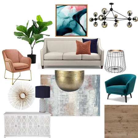 Hollywood Regency Interior Design Mood Board by aparna on Style Sourcebook