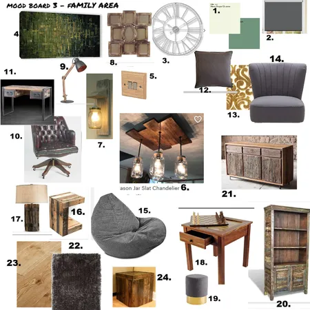 Mood Board 3 - Family Area Interior Design Mood Board by Nicola.Nicholls on Style Sourcebook