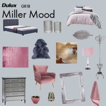 Boudoir Blush Interior Design Mood Board by evanse on Style Sourcebook